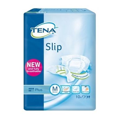 Подгузники для взрослых Tena Slip Plus 2 Medium 10 шт. 10039 фото