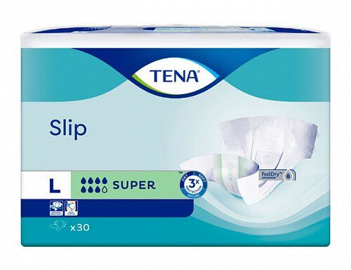 Подгузники для взрослых Tena Slip Super 3 Large 30 шт. 10043 фото