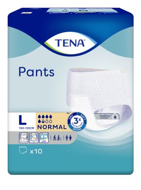 Поглинаючі труси-підгузники для дорослих Tena Pants Normal 3 Large 10 шт. 10046 фото