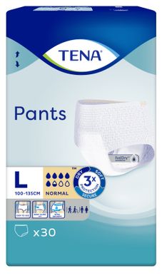 Впитывающие трусы-подгузники для взрослых Tena Pants Normal 3 Large 30 шт. 10047 фото