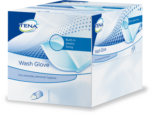 Рукавички для мытья тела TENA Wash Glove 175 шт. 10425 фото