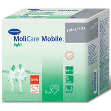 Впитывающие трусы-подгузники для взрослых MOLICARE Mobile ligh 1 Small 14 шт. 10064 фото