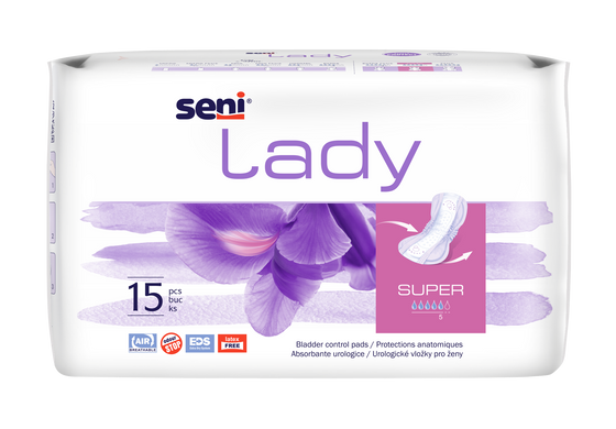 Урологічні прокладки SENI Lady Super 15 шт. 10105 фото