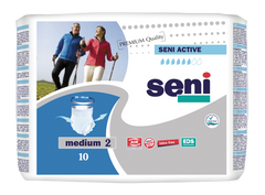 Поглинаючі труси-підгузники для дорослих SENI Active 2 MEDIUM 10шт. Air 10013 фото