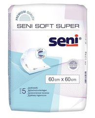 Пеленки SENI Soft Super 60x60 см. 5 шт. 10130 фото