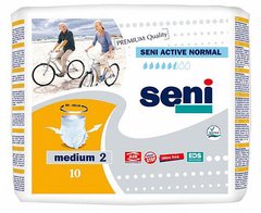 Впитывающие трусы-подгузники для взрослых SENI Active Normal 2 MEDIUM 10 шт. 10360 фото