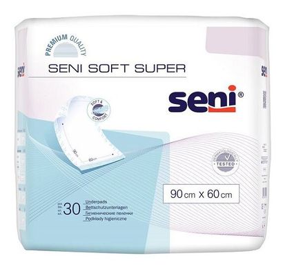 Пеленки SENI Soft Super 90x60 см. 30 шт. 10131 фото