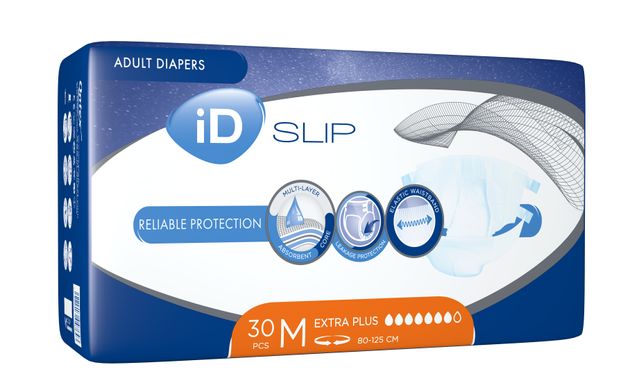 Підгузники для дорослих iD Slip Extra Plus 2 Medium 30 10365 фото