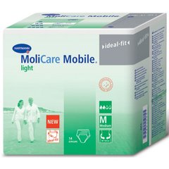Впитывающие трусы-подгузники для взрослых MOLICARE Mobile ligh 2 Medium 14 шт. 10063 фото