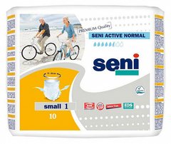 Поглинаючі труси-підгузники для дорослих SENI Active Normal 1 SMALL 10 шт.
