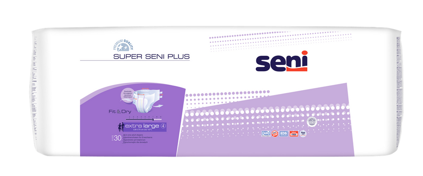 Подгузники для взрослых SUPER SENI PLUS EXTRA 4 LARGE 30шт Air 10024 фото