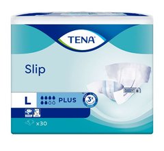 Подгузники для взрослых Tena Slip Plus 3 Large 30 шт. 10038 фото