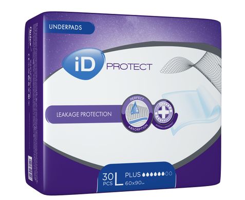 Пеленки iD Expert Protect Plus 90x60 см. 30 шт.