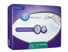 Пеленки iD Expert Protect Super 90x60 см. 30 шт. 10140 фото