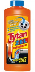 Гель для чищення каналізаційних труб TYTAN 0,5 л.