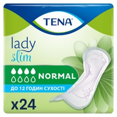 Урологічні прокладки TENA Lady Slim Normal 24 шт. 10381 фото