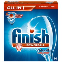 Таблетки для посудомийних машин FINISH All in 1 14 шт. 10243 фото