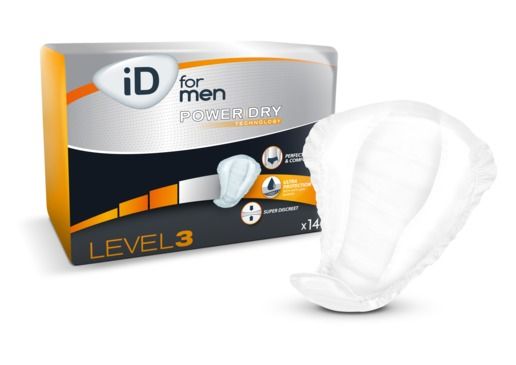 Урологічні прокладки (вкладиші) для чоловіків iD For Men Level 3 14 шт. 10384 фото
