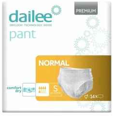 Поглинаючі труси-підгузники для дорослих Dailee Pant Premium Normal 1 Small 14 шт. 10059 фото