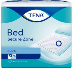 Одноразовые впитывающие пеленки TENA Bed plus 90x60 см. 30 шт. 10352 фото