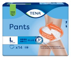 Впитывающие трусы-подгузники для взрослых Tena Pants Plus 3 Large 14 шт. 10065 фото