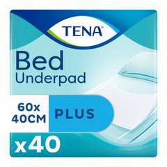 Одноразові поглинаючі пелюшки TENA Bed plus 40x60 см. 40 шт