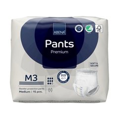 Поглинаючі труси-підгузники для дорослих Abena Pants Premium M3, 15 шт. 10391 фото